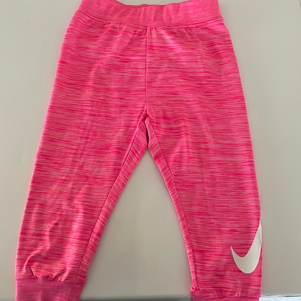 Pink Nike jogger pants